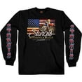 thumbnail image 3 of Hot Leathers SPB2094 Men's Black 2023 Sturgis Rally Rushmore Long Sleeve Shirt Large, 3 of 4