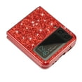 thumbnail image 6 of Dteck Case for Samsung Galaxy Z Flip 4,Shockproof Bling Glitter Hard PC Cover Slim Lightweigh Case for Galaxy Z Flip4 5G,Red, 6 of 7