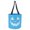 Blue, variant on Illuminated Halloween Pumpkin Bucket, Glowing LED Light Up Candy Holder, Multi Purpose Spooky Decor Bin For Halloween Party Centerpiece Indoor Outdoor Holiday Event Display
