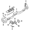 Genuine OE Mitsubishi Face Bar - MR105681