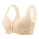 thumbnail image 1 of WILLBEST Brasier Sujetador Fino De Talla Grande Con Cierre Frontal De Color Liso Para Mujer, 1 of 3