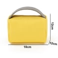 thumbnail image 2 of Nueva bolsa de almacenamiento portátil creativa de cuero de pvc cuadrado color caramelo impermeable de gran capacidad MFZFUKR BST3002251-2, 2 of 5