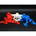 thumbnail image 3 of Clever Contraption Army Frog Fidget | Flexible 3D Printed Novelty for Teens and Adults, 3 of 9