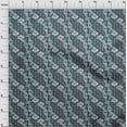 thumbnail image 3 of oneOone Polyester Lycra Fabric Check Kasuri Print Fabric BTY 56 Inch Wide, 3 of 4