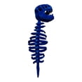thumbnail image 2 of Dinosaur Skeleton Costume – 3D Spinosaurus Skull Mask & Plush Spine for Halloween, Cosplay & Dress-Up Play, Blue, 33in, 2 of 8