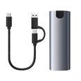 thumbnail image 3 of Estuche para disco duro FLhrweasw M.2 NGFF a USB 3.1 5Gbps para SSD 2230/2242/2260/2280, 3 of 9