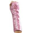 thumbnail image 1 of RXMEKW Gants Sans Doigts pour Femmes, Gants à Paillettes pour Fille Aguichant, 1 of 4
