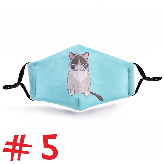 Washable with pm 2.5 Filter Pocket Cover Design No 5