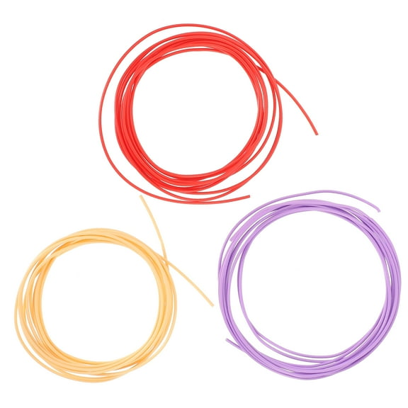 3 Rolls 3D Printing Filament Pla 1.75mm Color High Temperature Printer