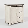 thumbnail image 3 of Jofran Madison County Rustic Reclaimed Pine Farmhouse 32" Barn Door Accent Cabinet, 3 of 11