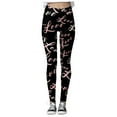 thumbnail image 3 of Mepaouo Women's High Waisted Workout Pants Seamless Buttery Soft Yoga Printed Leggings Sizes S-2X, 3 of 6