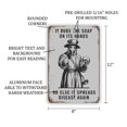 thumbnail image 2 of MRC Wood Products Vintage-Style It Rubs the Soap on Its Hands Poster - Humorous Plague Doctor Wall Art - Retro Hygiene Decor, 2 of 4