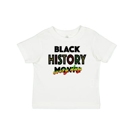 

Inktastic Black History Month Every Day Gift Baby Boy or Baby Girl T-Shirt