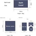 thumbnail image 3 of Juego de 4 cortinas de ducha románticas para el día de San Valentín, con alfombra antideslizante y ganchos, juego de cortinas de baño, regalo decorativo para el hogar de San Valentín (dorado), 3 of 6