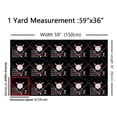 thumbnail image 3 of Homewish Boys Baseball Game Fabric by the Yard 1 Yard,Sport Ball Gaming Home Decor Fabric by the Yard,Red Black White Sewing Fabric For Teens Boy,Microfiber Bedroom Decor, 3 of 6