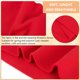 thumbnail image 4 of Tejido de punto acanalado de 39 x 6,9 pulgadas, rojo oscuro, puños acanalados, poliéster, para cintura, cuello, puños, extensiones de chaquetas y accesorios de ropa., 4 of 6