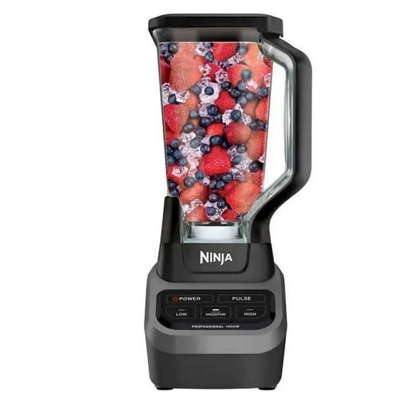 Licuadora Ninja Professional Blender 1000w 2.1L Negra Y Plata 120v CO650B NINJA CO650B