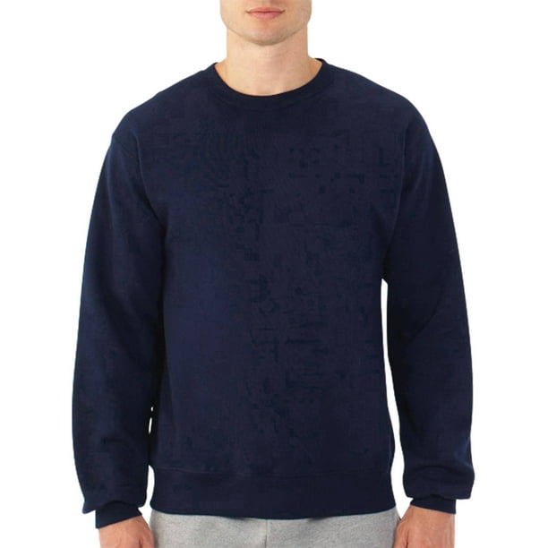 Fruit of the loom men's fleece crew sweatshirt Clearance