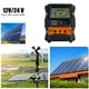thumbnail image 4 of Controlador Carga Solar Dual USB 12V 24V Panel Batería Regulador Cargador Herramienta Campamento, 4 of 9