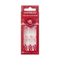 thumbnail image 2 of KISS imPRESS Holiday Press On Nails, ‘Be Merry’, Pink, Short Oval, 30 Count, 2 of 14