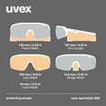 thumbnail image 5 of UVEX Sportstyle 228 - Unisex Adults Sports Eyewear Black Sand Matte/Silver - Anti-Fog & 100% UV Protection, 5 of 9