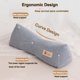 thumbnail image 3 of Almohada de trigo sarraceno para cuello y cuello uterino GCHC-CYL gris 40x15 cm, 3 of 7