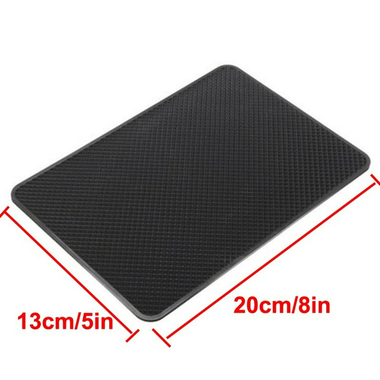 Rectangular Car Sticky Pad Dashboard Mobile Phone Tablet Anti-slip Mat Heat  Resistant Ornaments Place PVC Pad Medium 