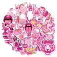 thumbnail image 1 of 35 Pcs-50 Pcs Autocollants Stylés Autocollants de Papeterie Mode Autocollants Chics de Récompense pour Enseignant pour Valise Téléphone Portable, 1 of 5