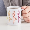 thumbnail image 6 of CafePress - Yoga Tree Pose Mugs - 11 oz Ceramic Mug - Novelty Coffee Tea Cup, 6 of 6