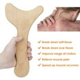 thumbnail image 4 of Wood Therapy Massage Tool Lymphatic Drainage Paddle Wooden Scraping Tools, 4 of 5