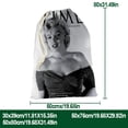 thumbnail image 3 of Marilyn Monroe Bolsa de regalo con cierre de cinta navideño para decoración de Navidad,50cm×76 cm., 3 of 6