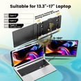 thumbnail image 3 of Extensor de monitor portátil Domyfan 14 FHD 1080P IPS Dual, 3 of 7
