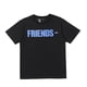 thumbnail image 1 of Camiseta para Hombre Camiseta de Verano Hip-Hop de algodón con Estampado en V Grande para Adolescentes, Fashinable, Negro (letras Azules), L-Negro (letras Azules)-L oso de fresa Electrónica, 1 of 5