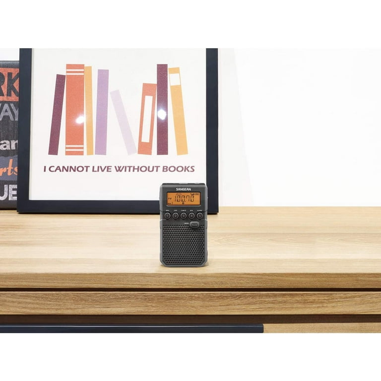 DT-800 AM / FM Rechargeable Pocket Radio│SANGEAN Electronics