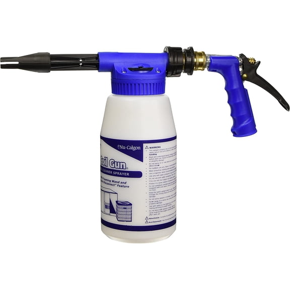 NU CALGON 4774-0 Coil Gun Sprayer With Quick Connect Hose Nozzle
