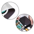 thumbnail image 5 of Thanksgiving Canvas Picnic Blanket Waterproof Outdoor Mat for Beach, Park, Camping, Travel - Large Size, Foldable, Portable, Washable - Blue Stripe Pattern, 5 of 6