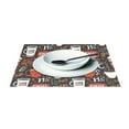thumbnail image 3 of Ryvnso Placemats Set of 4 Red Coffee Time Dining Mats Heat-Resistant Non-Slip Washable Table Mat, 3 of 8