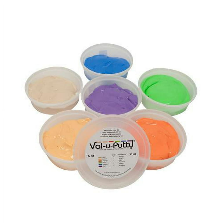 Val-u-Putty Exercise Putty - 6 Piece Set - 6 oz Val-u-Putty Exercise Putty - 6 Piece Set - 6 oz