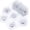 12 Pairs Magnetic Snaps_01, variant on 12 Pairs 1.18 Inch Invisible Hidden Sew Magnetic Snaps, PVC Strong Magnetic Closures Fastener Buttons for Purses Handbags Clothing DIY Crafts