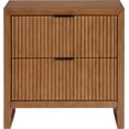 thumbnail image 3 of Meridian Furniture Fairfax Walnut Night Stand, 3 of 10