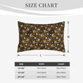 thumbnail image 6 of Bixox Flying Furry Honey Bees Printed Pillow Protector,Super Soft Ideal for Home,Guests,Rentals - 16"x24", 6 of 8
