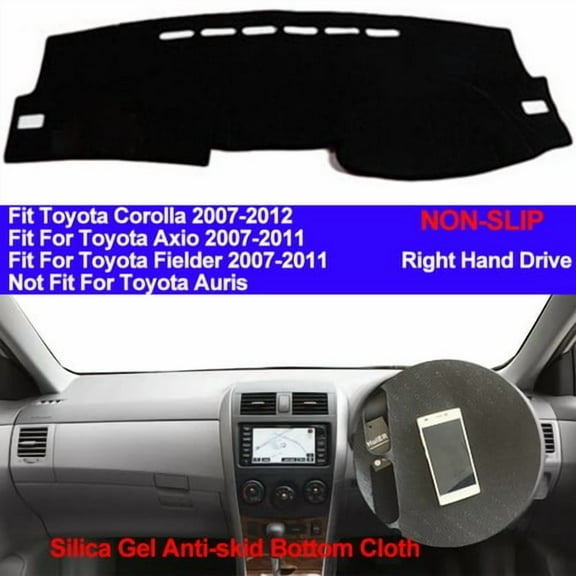 For Toyota Corolla Axio Fielder 2007 - 2011 Dashboard Cover Dash Mat Dashmat Pad