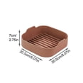 thumbnail image 2 of Bowl Oven Insert Air Fryer Silicone Pot Cooking 8inch Size Removable Replacement, 2 of 4
