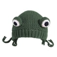 thumbnail image 5 of Gorro de punto Zulema Rana Cosplay Verde, 5 of 5