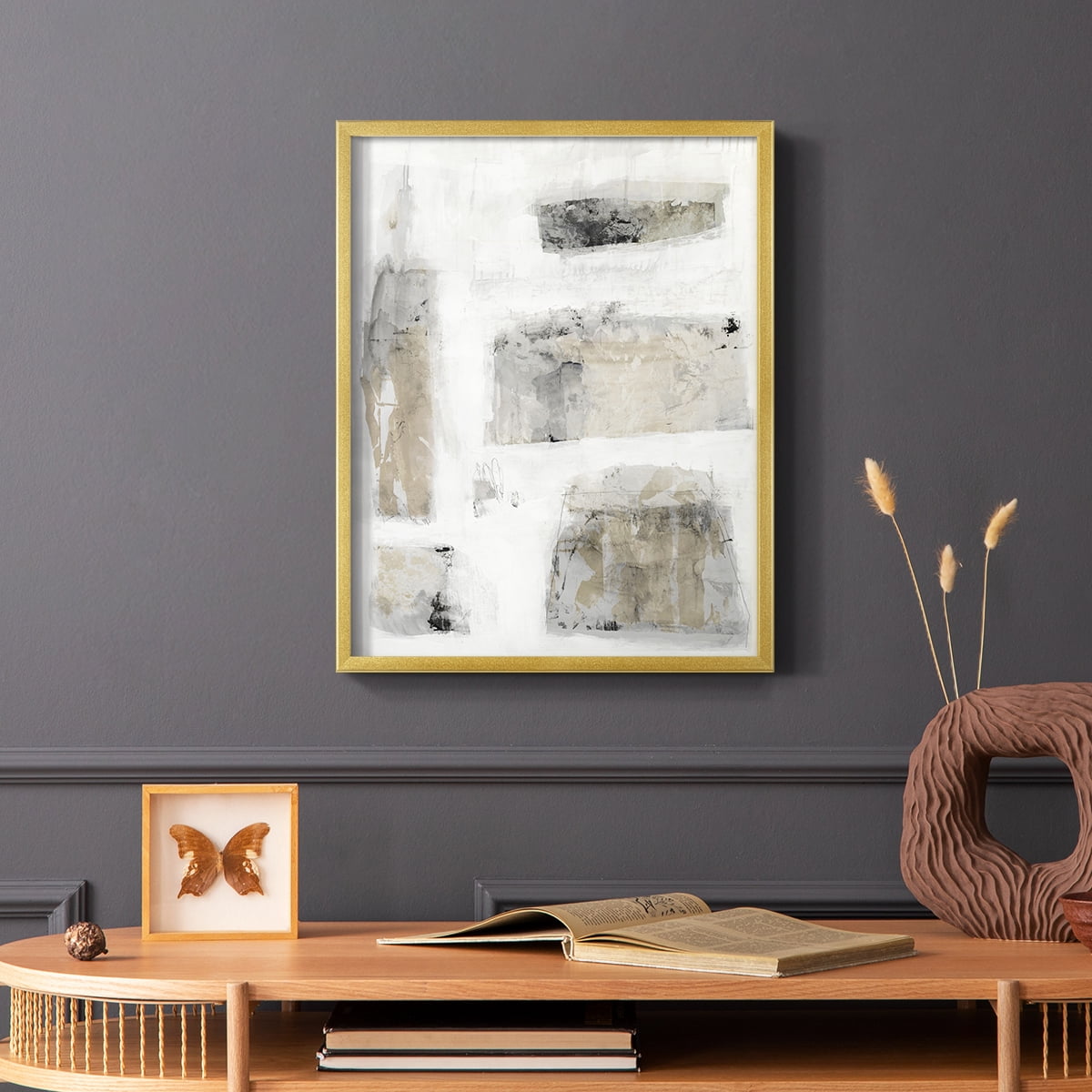 A Simple Love II V30 in Paper Solid Wood 22 x 28 Framed Print