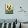 thumbnail image 2 of Stupell Industries Bee Happy Funny Cat Cartoon Pet Design Framed Wall Art by Gary Patterson, 2 of 6