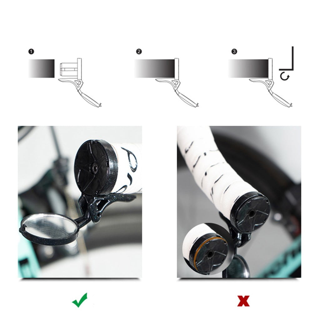 Daisyyozoid Wholesale Adjustable Bike Cycling Handlebar Plug Rear