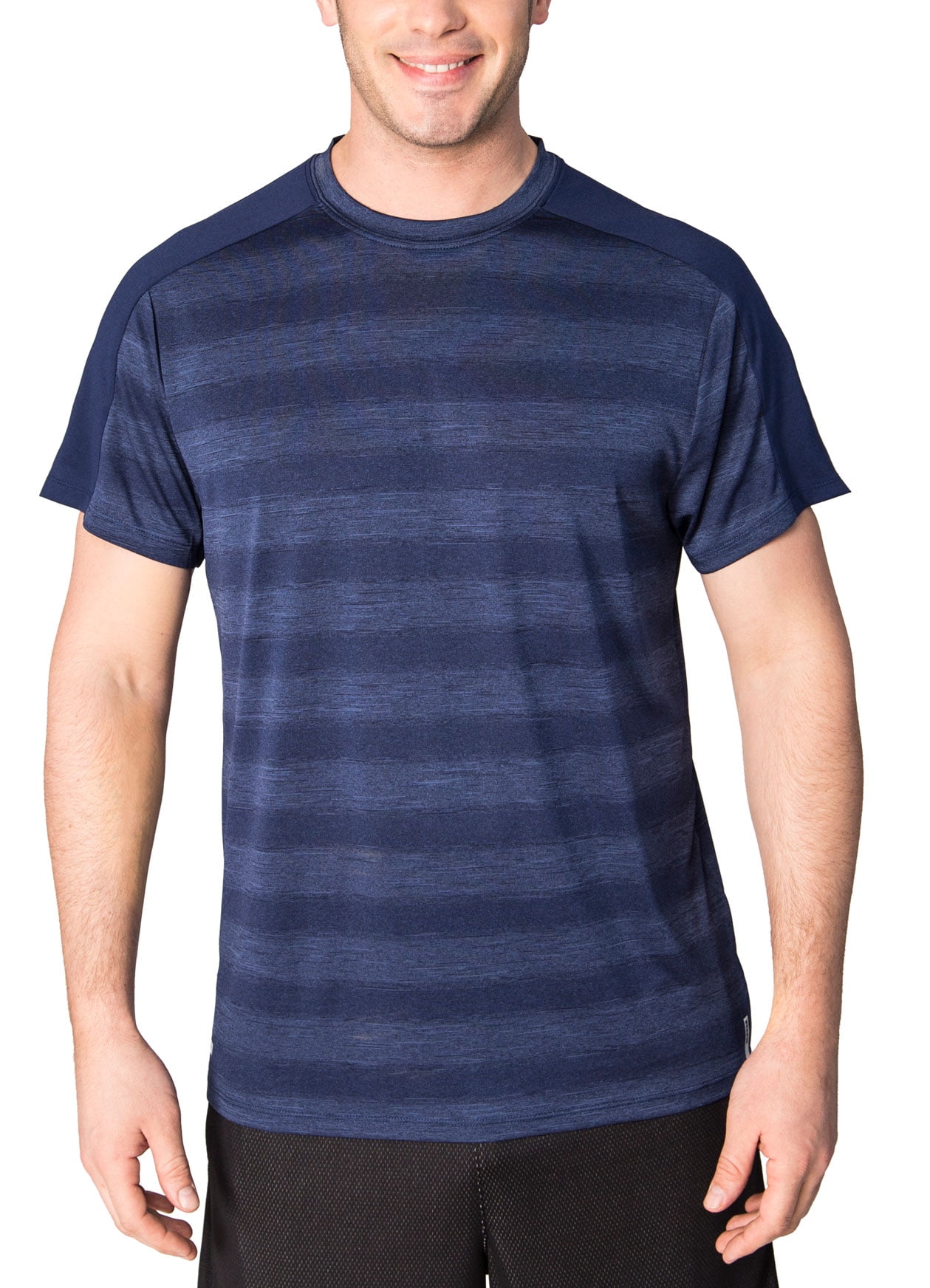 RBX RBX Active Men's Striped Short Sleeve Crewneck Tee