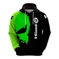 thumbnail image 2 of Sudadera con capucha con estampado 3D de calavera y motocicleta para hombre, sudadera para andar en motocicleta al aire libre, sudadera informal de calle para hombre, sudadera deportiva, 2 of 5