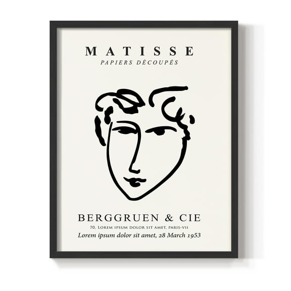 Matisse LXXVI Framed Print - Solid Wood